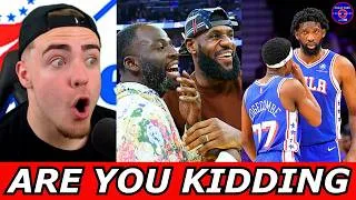 Thumbnail: Sixers CHAMPIONSHIP Or Bust, Draymond MAD At LeBron Decision, Shaq BOLD PREDICTION For Joel Embiid!
