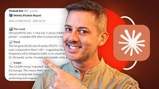 Thumbnail: I Built an Automated Marketing Report With @claude Code (Using Flodesk)
