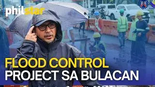 Thumbnail: Flood control project sa Bulacan inispeskyon ni Vince Dizon sakay ng bangka