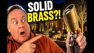 Thumbnail: Are Solid Brass Landscape Lights Worth It? Gardencoin Spotlights Unboxed