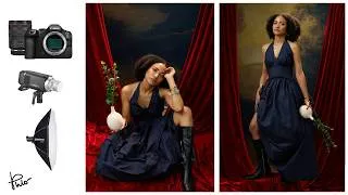 Thumbnail: MIXING STROBES AND LED LIGHTS | BTS. Canon R6 mk iii + RF 50mm f1.2L and 85mm f1.4l VCM