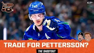 Thumbnail: Should Flyers TRADE For Canucks' Elias Pettersson? Discussing Possible Reunion With Rick Tocchet