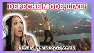 Thumbnail: FIRST TIME! Depeche Mode - Never Let Me Down Again (Tour of the Universe Live Barcelona 09) reaction