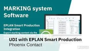 Thumbnail: MARKING system Software - Control of printing systems from EPLAN Smart Production via UDI