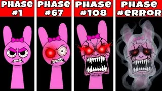 Thumbnail: My Angry Incredibox Spunki Oc - Pinki in Phase #1 Vs Phase #67 Vs Phase #Error | Pixel Art Minecraft