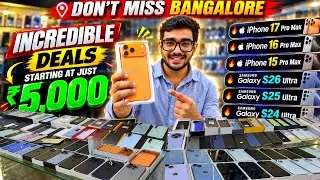 Thumbnail: Incredible ₹.5000 Only 🤯 Cheapest Used phones Bangaluru  Don’t Miss 