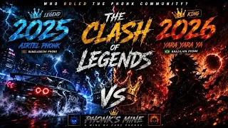 Thumbnail: 🎧 Yara Yara Phonk 🆚 Airtel Phonk || 2025 Legend 🔥 vs 2026 King 👑 |  | Brazilian vs Bangladeshi Phonk