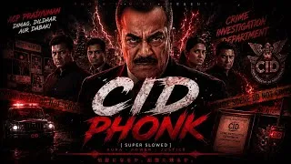 Thumbnail: 🎧 CID PHONK 😈 [ SUPER SLOWED ] | ACP Pradyuman Aura Edit | Heavy Bass | 4K Visualizer