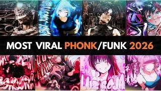 Thumbnail: Top 10 Most Viral Phonk/Funk 2026 🎵