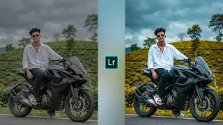 Thumbnail: Lightroom Blue and Lime Tone Photo Editing||Preset Download Free||