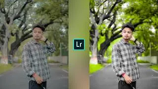 Thumbnail: Lightroom light green tone photo editing||preset download free||