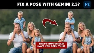 Thumbnail: You can change a pose in Photoshop 2026? I don't believe you!