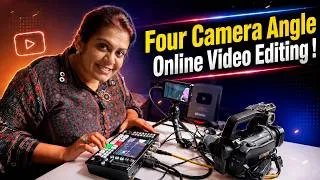 Thumbnail: Online Video Editing | 4 Angle Live Stream , Learn Hands On !