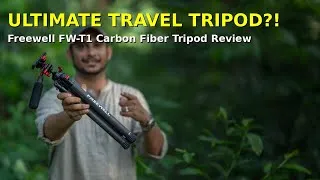 Thumbnail: Freewell FW-T1 Tripod Review 🔥 | Best Travel Tripod for Creators? [HINDI]