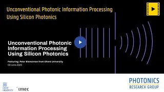 Thumbnail: Unconventional Photonic Information Processing Using Silicon Photonics