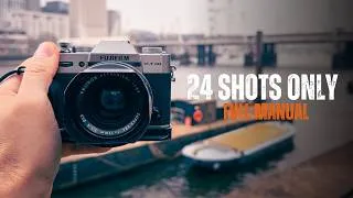 Thumbnail: I shot my Fujifilm X-T30 like an old FILM camera. London POV Street Photography.