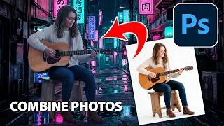 Thumbnail: How to Combine Photos in Photoshop — FAST & EASY