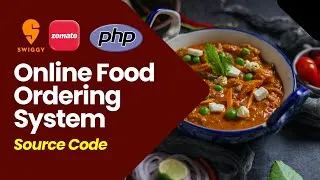 Thumbnail: Responsive Food Ordering System Project in PHP with Source Code | MySQL database