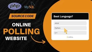 Thumbnail: Online Polling System Project in PHP MySQL | Online Survey Website