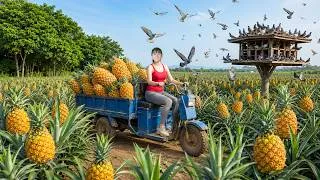 Thumbnail: Harvesting 500kg of Pineapples, Papayas, Pigeons, Fish and Taking Them to Market Sell by Truck