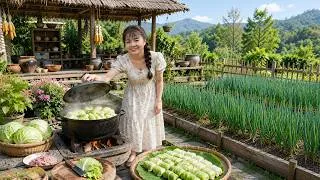 Thumbnail: Make Cabbage Rolls & Egg-Stuffed Tomatoes, Harvest and Preserve Green Onions