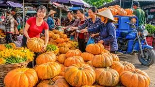 Thumbnail: Transporting Pumpkins To Local Market | Selling Everything In One Day - نقل اليقطين وبيعه في السوق