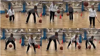 Thumbnail: Basketball Skills Dribbling Station 2021