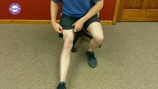 Thumbnail: How to Get Rid of Knee Pain # 3   Knee Extension in Sitting Heel on Floor
