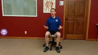 Thumbnail: How to Get Rid of Knee Pain # 1  -  Knee Extension in Sitting