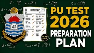 Thumbnail: PU Admission Test 2026 | Preparation Plan | Complete Guide