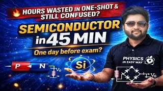 Thumbnail: SEMICONDUCTOR ONE SHOT || WITH CBSE PYQ || CLASS 12TH || CHAPTER 14 ||