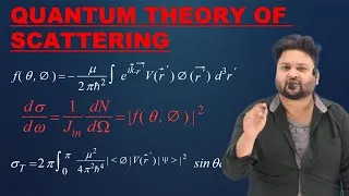 Thumbnail: QUANTUM THEORY OF SCATTERING || DIFFERENTIAL CROSS SECTION || TOTAL CROSS SECTION ||HINDI IN EASYWAY