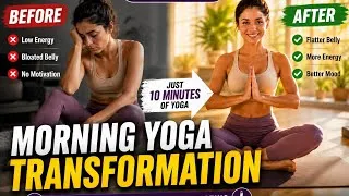 Thumbnail: MORNING YOGA PRACTICE | GIVE YOUR BODY AND MIND NEW ENERGY | PHYSIQORA |