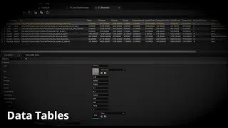 Thumbnail: How to use DataTables inside unreal engine