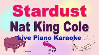 Thumbnail: Stardust - Nat King Cole (piano karaoke) (lyrics)