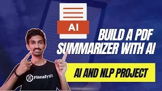 Thumbnail: Build a PDF Summarizer with AI | Easy NLP Project for Beginners