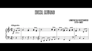 Thumbnail: Der Kuss (F Major) by Ludwig van Beethoven, Piano Accompaniment