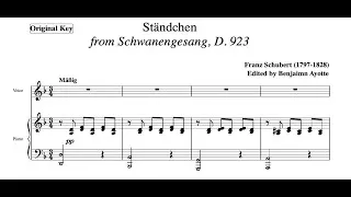 Thumbnail: Ständchen (D Minor), Franz Schubert, Piano Accompaniment