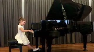Thumbnail: Invited to play at Winners Concert (4 years old), Dragon Fly by William Gillock