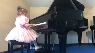 Thumbnail: Grade 1 Piano Recital, 4 years old