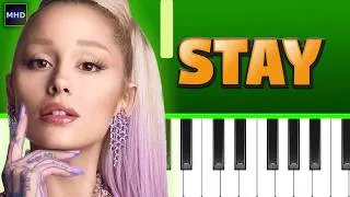 Thumbnail: Ariana Grande - stay (Piano Tutorial)