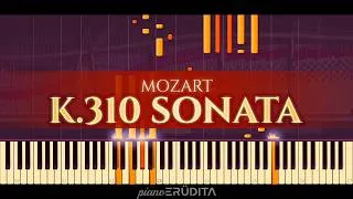 Thumbnail: Piano Sonata No. 8, K. 310 - 1st mov // MOZART