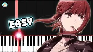 Thumbnail: Super no Ura de Yani Suu Futari OP - "Ichijiku Kemuri" - EASY Piano Tutorial & Sheet Music