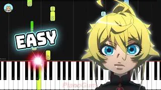 Thumbnail: Youjo Senki Season 2 OP - "Why? RED induction" - EASY Piano Tutorial & Sheet Music
