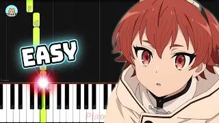 Thumbnail: Mushoku Tensei Season 3 OP - "Ketsui no Uta" - EASY Piano Tutorial & Sheet Music