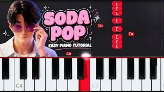 Thumbnail: KPop Demon Hunters - SODA POP (Easy Piano Tutorial)