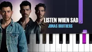 Thumbnail: Jonas Brothers - Listen When Sad (Piano Tutorial)