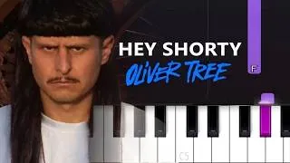 Thumbnail: Oliver Tree - Hey Shorty (Piano Tutorial)