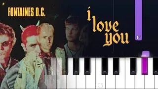 Thumbnail: Fontaines D.C. - I Love You (Piano Tutorial)