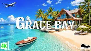 Thumbnail: ️🎹 GRACE BAY 4KUHD - Crystal Turquoise Waters, Endless White Sands and Caribbean Perfection